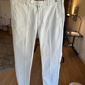 Ermenegildo Zegna Men’s Cotton Khaki Pants — 33x30